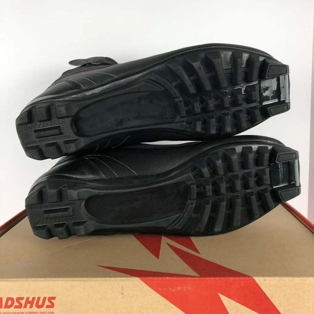 NEW Madshus CT 100 NNN Cross Country Ski Boots Black Men's 13 EUR 48 Black
